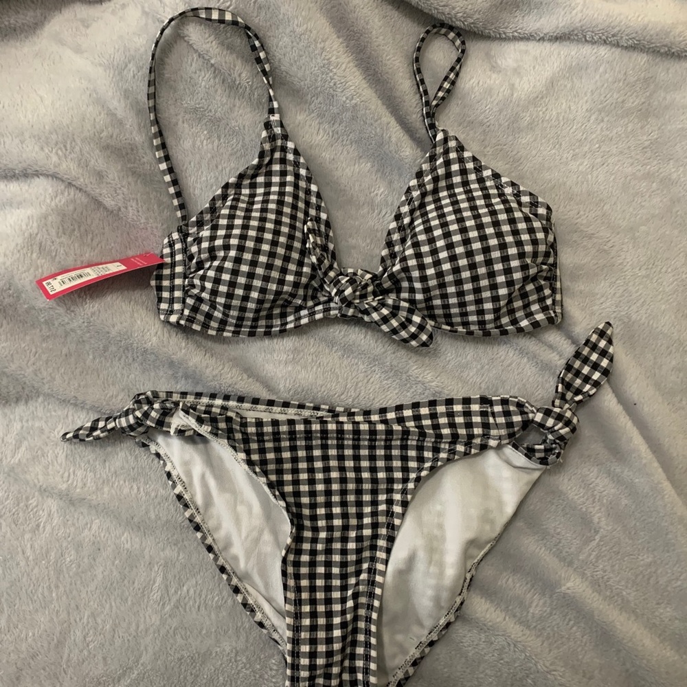 Gingham Bikini NWT